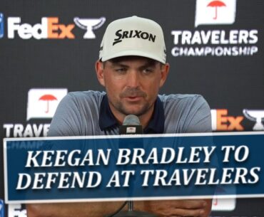 Keegan Bradley Set To Defend Travelers Championship
