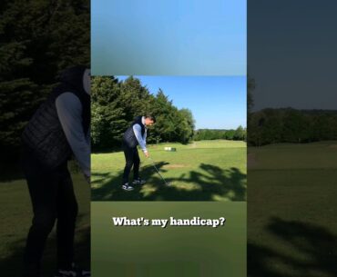 how high is my handicap? #golfday #golfhandicap #golfswing #golf #shorts