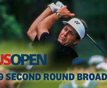 1999 U.S. Open (Round 2): Phil Mickelson Surges as the Field Takes Shape | Full Broadcast