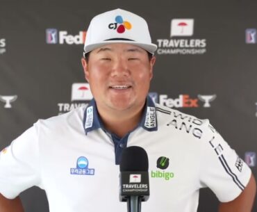 Sungaje Im Friday Flash Interview 2024 Travelers Championship © PGA Tour