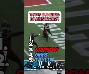 Top 5 Running Backs for Fantasy Football 2024