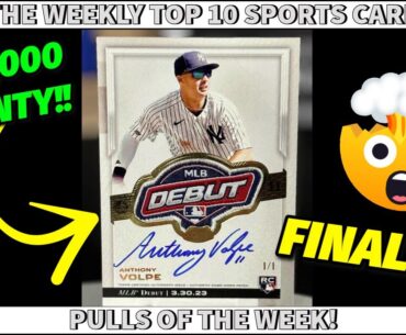 THE VOPLE MLB DEBUT PATCH HAS FINALLY BEEN PULLED!! ($150K+) | TOP 10 PULLS OF THE WEEK - EP 154