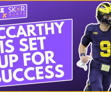JJ McCarthy in one of the best-supporting casts of the past 30-plus years