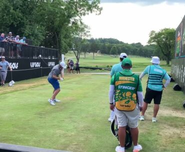 Dean Burmester at LIV Nashville #LIVgolf