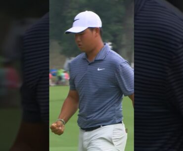 Tom Kim’s INCREDIBLE finish to force a playoff 🔥