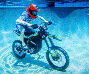Swimming with Surron (Don’t try this at Home!)