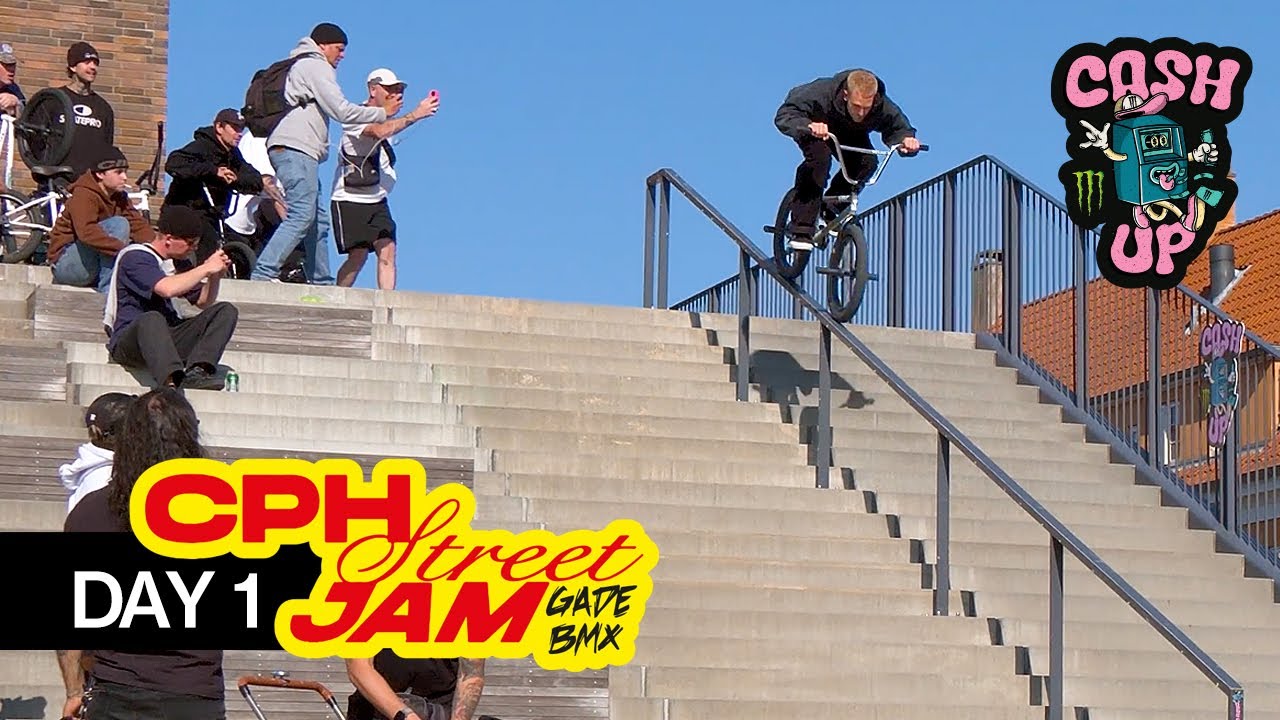 COPENHAGEN STREET JAM – GADE BMX / CASH UP – DAY 1 COPENHAGEN STREET JAM - GADE BMX / CASH UP - DAY 1