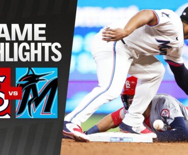Cardinals vs. Marlins Game Highlights (6/18/24) | MLB Highlights