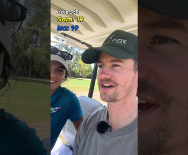 She is INSANE at Golf! Can I beat her??