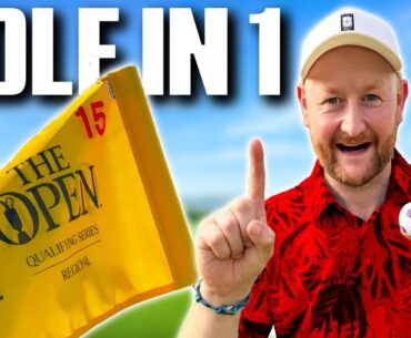 I Had A HOLE IN ONE At Open Qualifying!