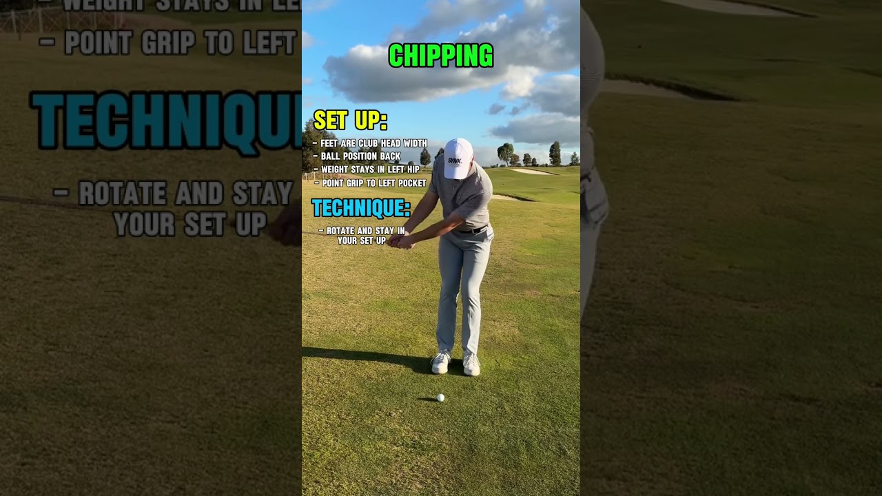 Try this next time you practice chipping #shorts #golf #golftips Try this next time you practice chipping #shorts #golf #golftips