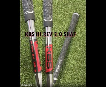 @edel_golf SMS Wedges @KBSShafts Hi Rev 2.0 @golfpridegrips  BCT Tour Velvet Grips