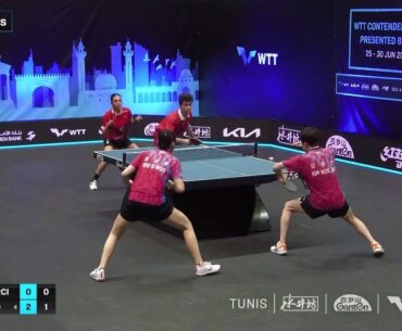Fadwa Garci/Khalil Sta vs Kim Woojin/Yoo Siwoo | XD R16 | WTT Contender Tunis 2024