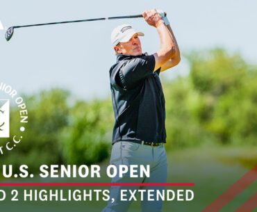 2024 U.S. Senior Open Highlights: Round 2, Extended Action from Newport Country Club