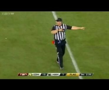 CFL 2014 EDMONTON ESKIMOS AT HAMILTON TIGER CATS