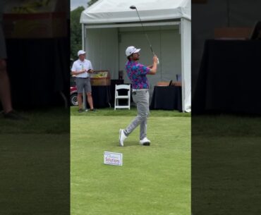 SWING NATURAL ⛳️😍 de Nelson Ledesma 🇦🇷🔥 KORN FERRY TOUR 🔥 #golf #golfswing #swing #shorts