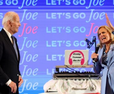 'You answered every question': Jill Biden treats Joe like 'toddler' after debate