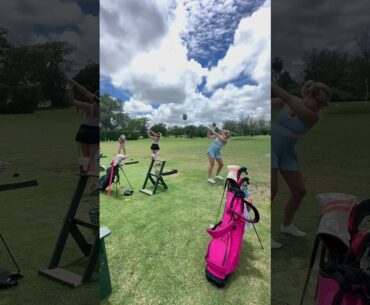 Girls gone golfing 🔥 #golf #caddieissues