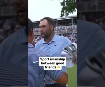 Scottie Scheffler 🤝 Tom Kim