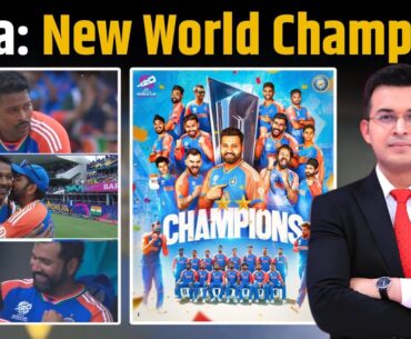 IND vs SA : India win T20 WC 2024, stun South Africa by 7 runs. Kohli | Rohit | Bumrah