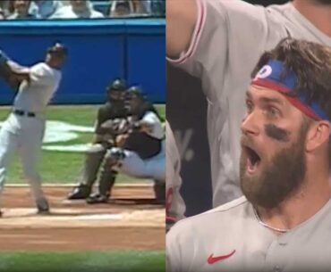 Destroyed home runs that get INCREASINGLY more crushed!! (Absolute moonshots!!)