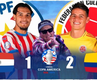 ¡COPA AMÉRICA 2024! PARAGUAY 1 - 2 COLOMBIA | PALABRA DE HINCHA