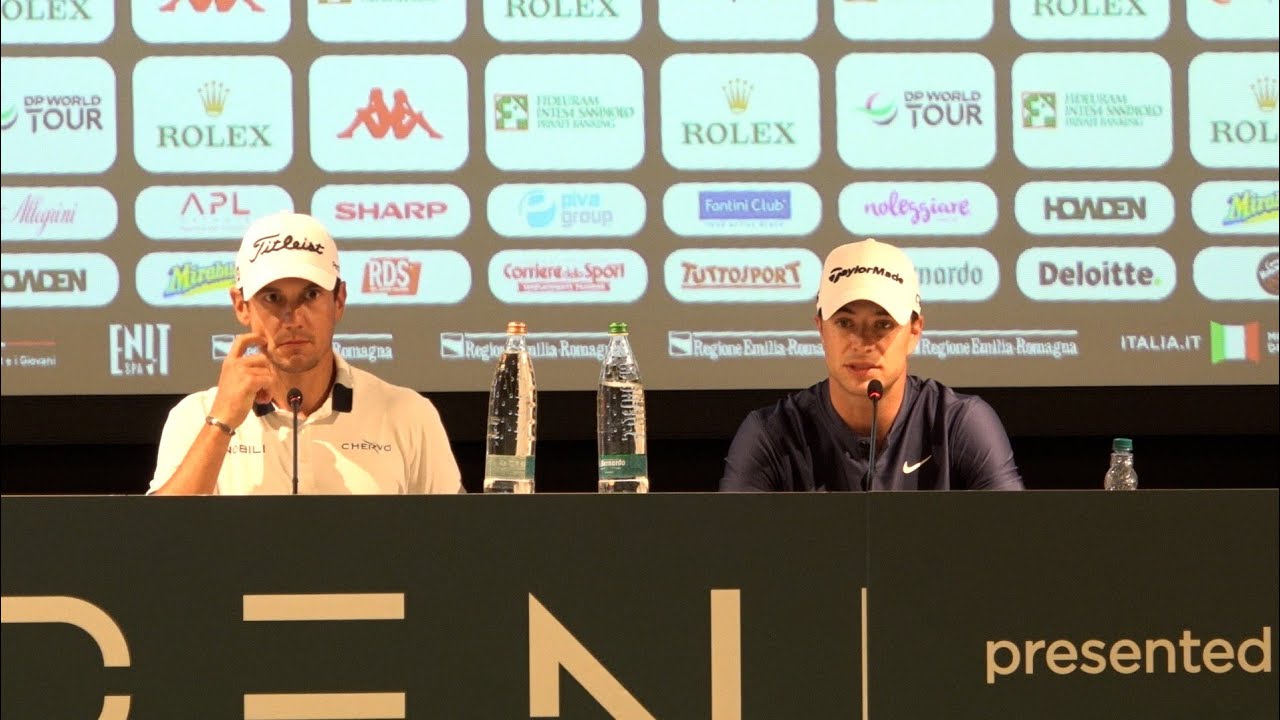 Migliozzi e Manassero – Conferenza Stampa Pre 81° Open d’Italia presented by Regione Emilia-Romagna Migliozzi e Manassero - Conferenza Stampa Pre 81° Open d’Italia presented by Regione Emilia-Romagna