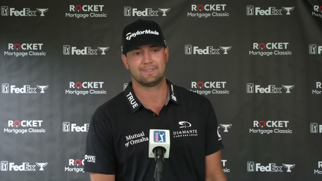 Taylor Montgomery Friday Flash Interview 2024 Rocket Mortgage Classic © PGA Tour Taylor Montgomery Friday Flash Interview 2024 Rocket Mortgage Classic © PGA Tour
