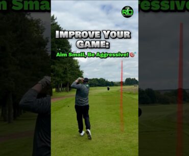 How To Golf Like A Pro: Aim Small, Win Big! #golfpsychology #golftips #golfswing #golf