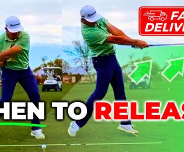 When To Release The Golf Club For Maximum Speed (My Experiment)
