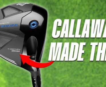 The MINI Driver that really impressed me! (Callaway Ai Smoke Mini)