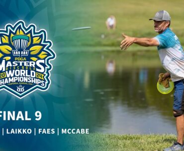 2024 PDGA Masters Disc Golf World Championships | MP40 FINAL 9 | Rovere, McCabe, Laikko, Faes