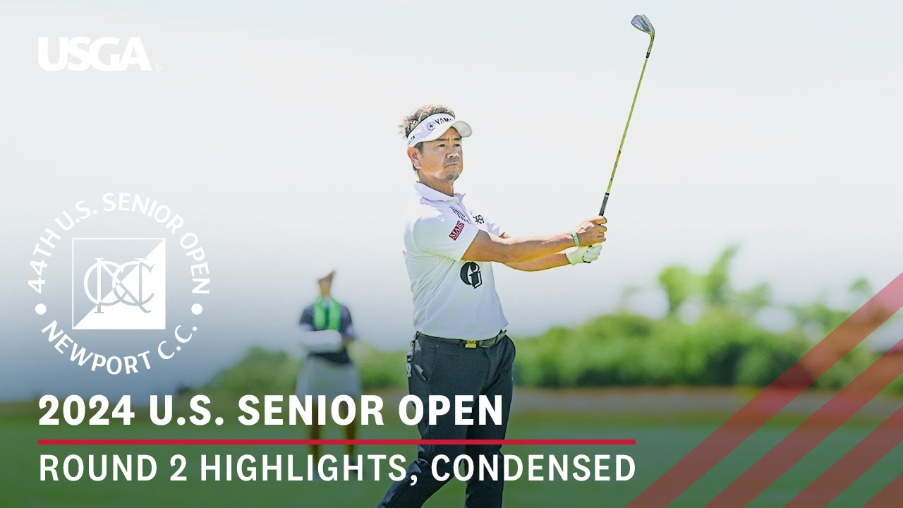 2024 U.S. Senior Open Highlights Round 2, Condensed FOGOLF FOLLOW GOLF