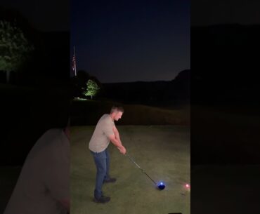 That was hammered #golf