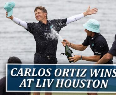Carlos Ortiz Wins LIV Houston Individual Title