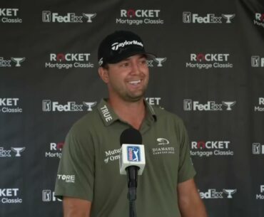 Taylor Montgomery Thursday Flash Interview 2024 Rocket Mortgage Classic