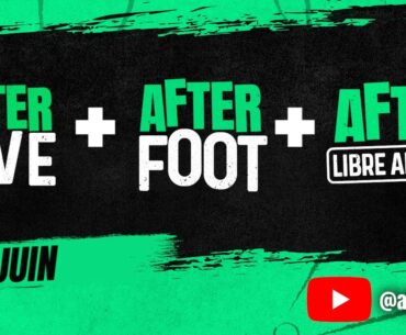 AFTER LIVE avec N.VILAS, AFTER FOOT avec G.BRISBOIS, LIBRE ANTENNE avec T.GIANGRANDE et H.LOUSSAIEF