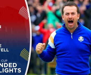 Jordan Spieth vs Graeme McDowell | 2014 Ryder Cup | Extended Highlights