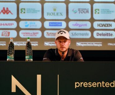 Danny Willet - Conferenza Stampa Pre 81° Open d’Italia presented by Regione Emilia-Romagna
