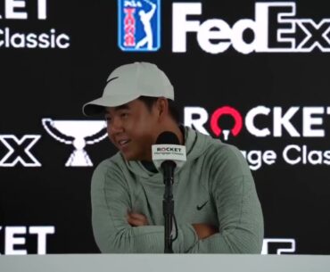 Tom Kim Wednesday Press Conference 2024 Rocket Mortgage Classic