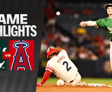 A's vs. Angels Game Highlights (6/24/24) | MLB Highlights