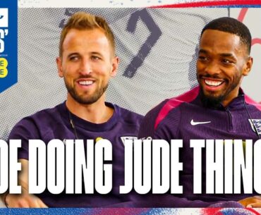 Kane and Toney On Jude's Bicycle Kick, Limbs! & Strikers Union Ep.12 | Lions' Den Connected By EE