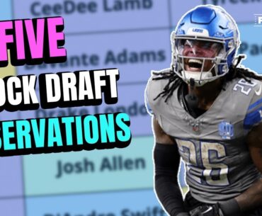5 Observations from Our Fans-Only Mock Drafts | 2024 Fantasy Football Advice