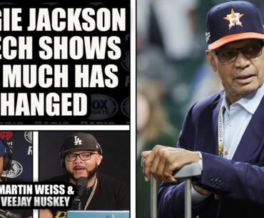 Reggie Jackson's Speech Shows Not Much Has Changed in America | MARTIN WEISS & VJ HUSKEY