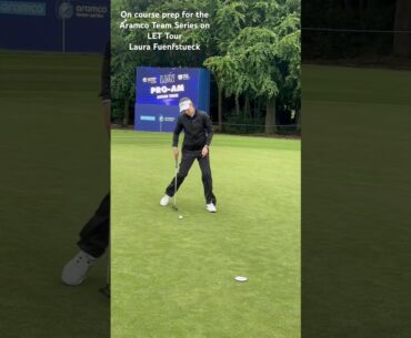 Tournament Prep at Ladies Tour