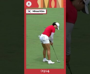 Minsol Kim Shot Collection #shorts  | Simone APAC Cup | 2023