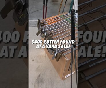 $400 GARAGE SALE GOLF CLUB FIND!!