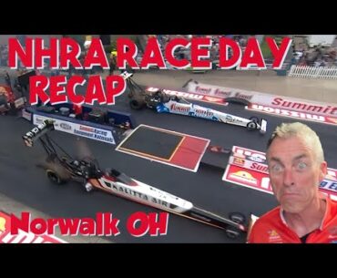 NHRA Race Day behind the scenes w/ ​⁠​⁠Clay Millican & race results Norwalk OH #race #racer #raceway