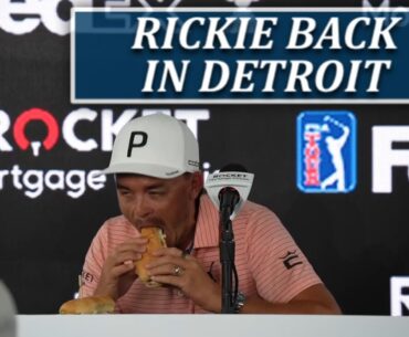 Rickie Fowler Debuts Sandwich As He Defends Rocket Mortgage Classic