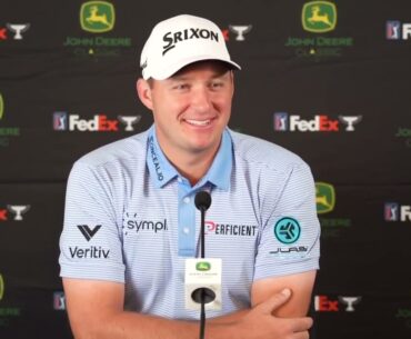 Sepp Straka Press Conference Tuesday 2024 John Deere Classic © PGA Tour